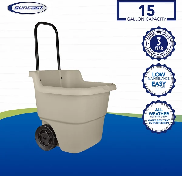 plastic wheelbarrow